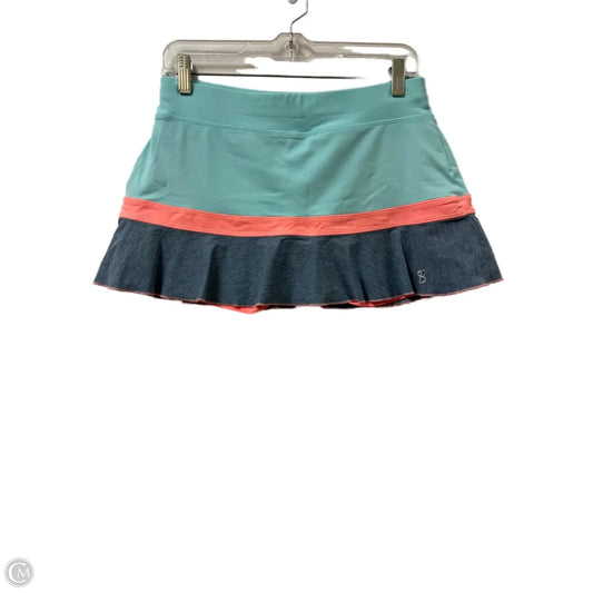 Athletic Skirt By Clothes Mentor In Blue & Orange, Size: S