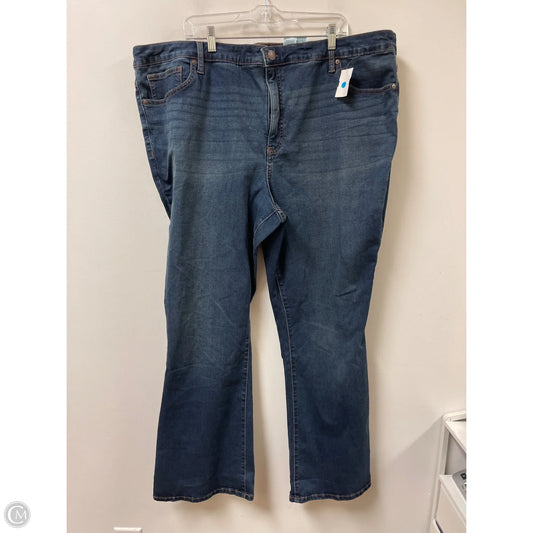 Jeans Boot Cut By Terra & Sky In Blue Denim, Size: 24
