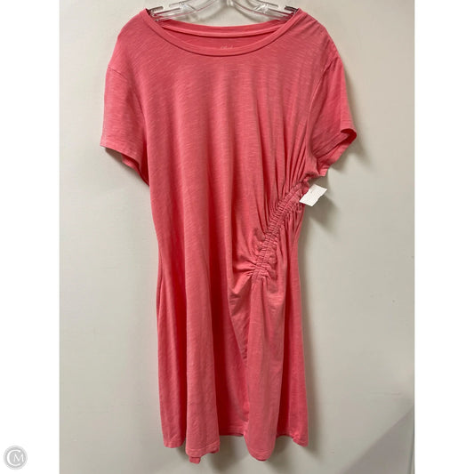 Dress Casual Midi By Universal Thread In Pink, Size: 1x