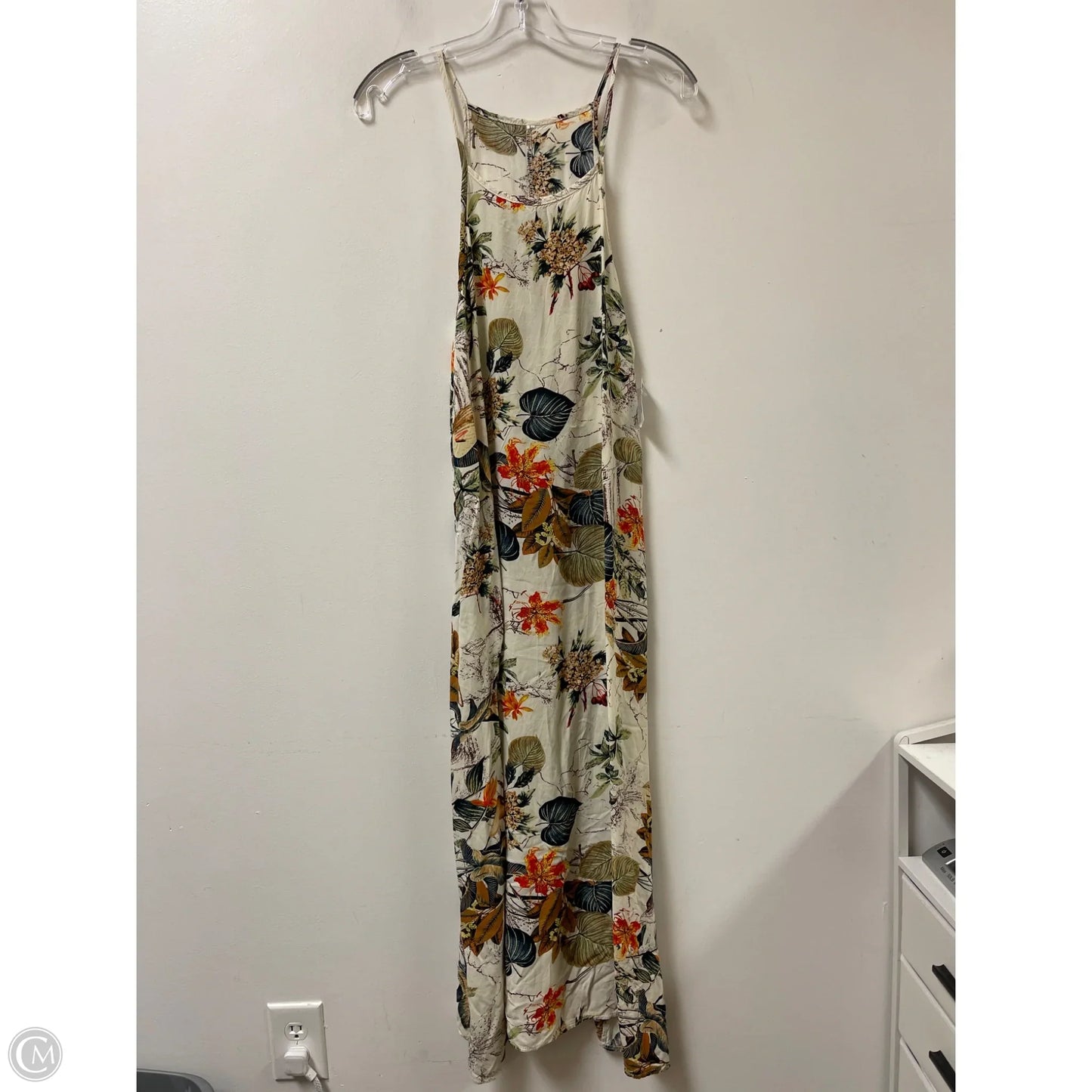 Dress Casual Maxi By Clothes Mentor In Multi-colored, Size: L