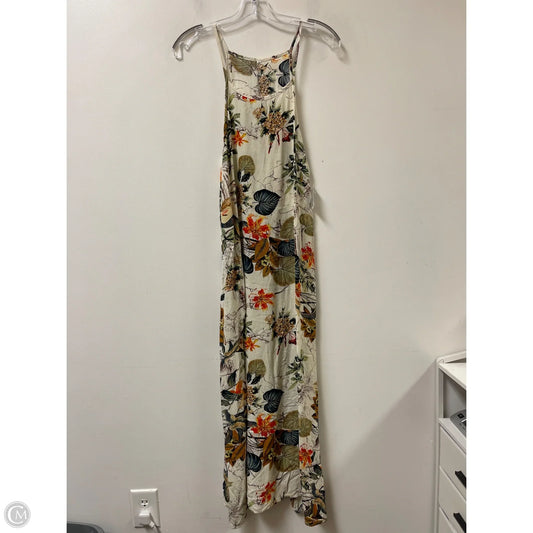 Dress Casual Maxi By Clothes Mentor In Multi-colored, Size: L