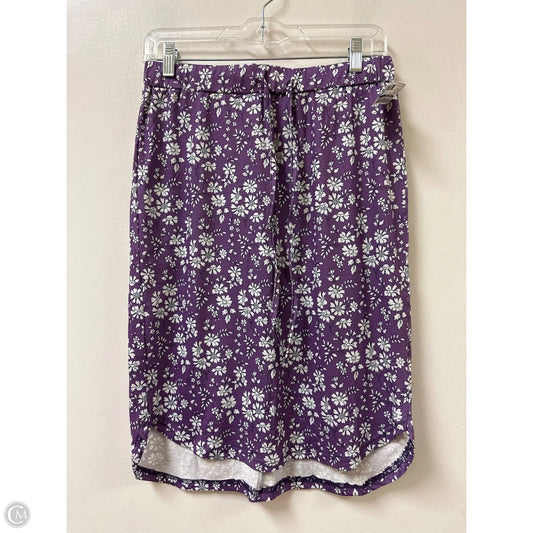 Skirt Midi By Tickled Teal In Purple, Size: 4