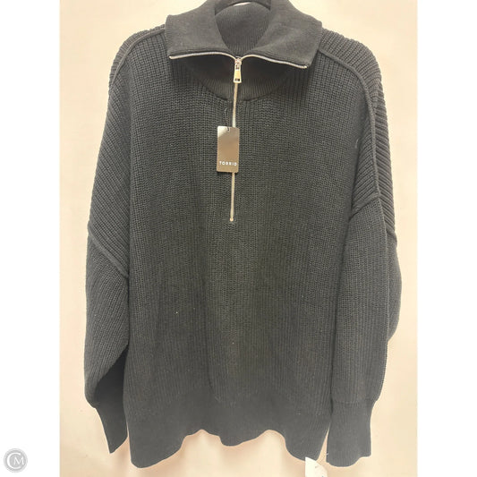 Sweater By Torrid In Black, Size: 3x