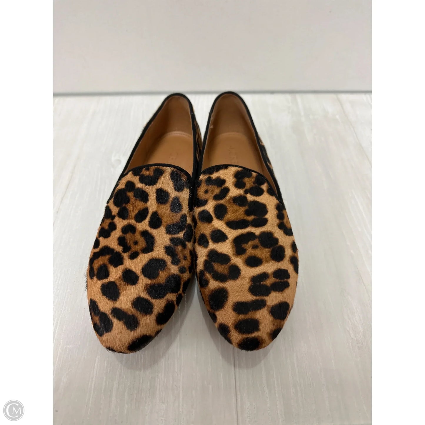 Shoes Flats By Crown Vintage In Animal Print, Size: 7.5