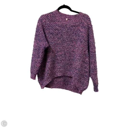 Sweater By Anthropologie In Purple, Size: Xs