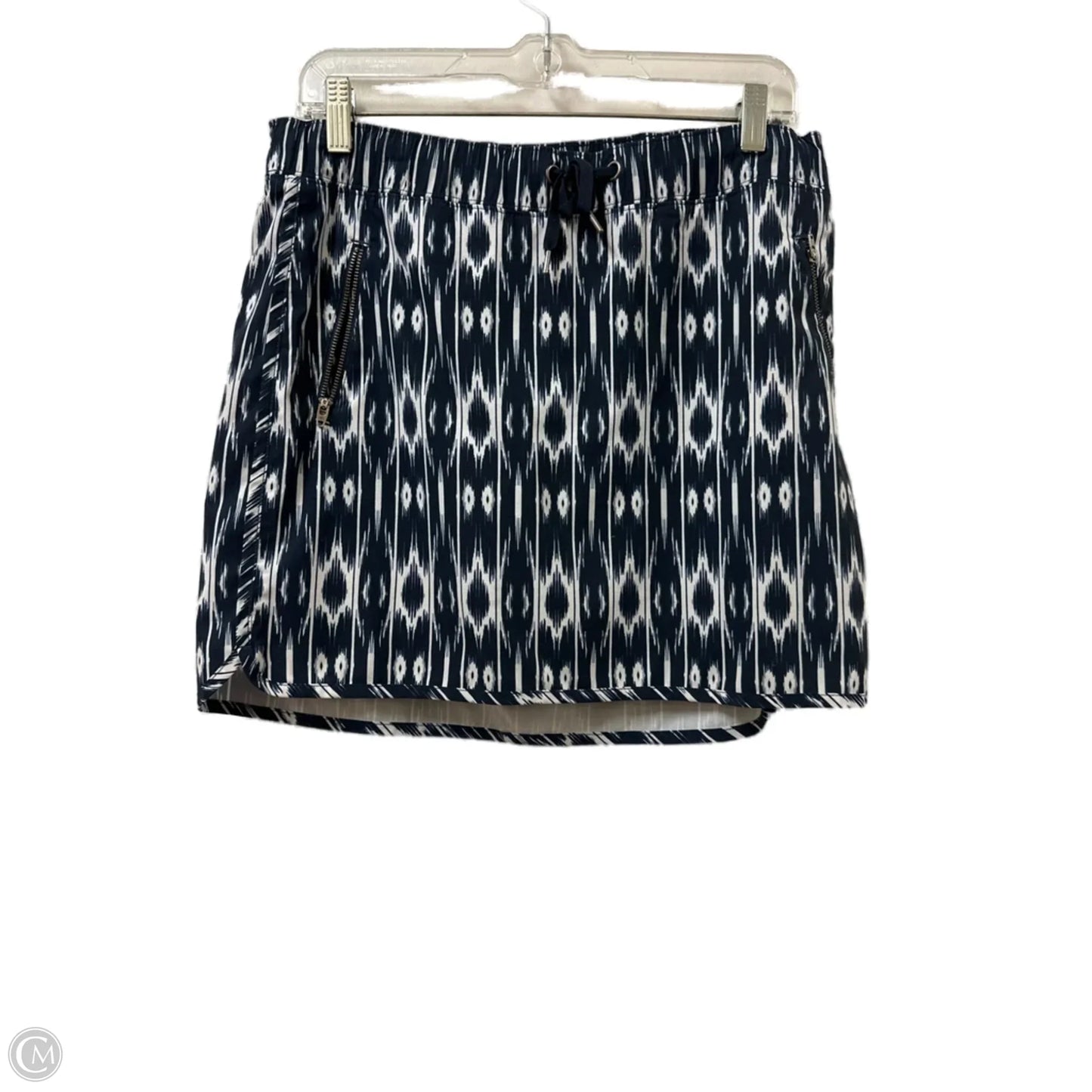 Athletic Skirt By Athleta In Blue & White, Size: M