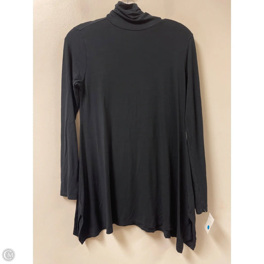 Tunic Long Sleeve By Soft Surroundings In Navy, Size: Sp