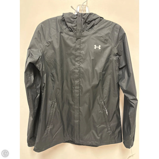 Athletic Jacket By Under Armour In Black, Size: S