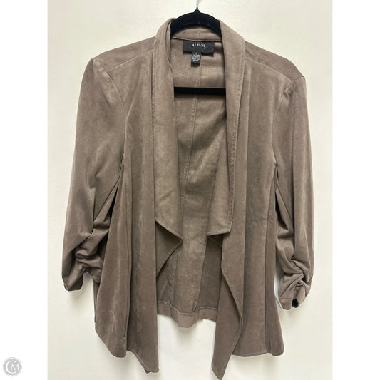 Cardigan By Alfani In Brown, Size: L