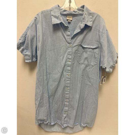 Dress Casual Midi By A New Day In Blue, Size: M