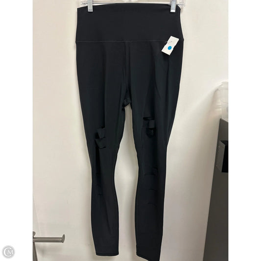 Athletic Leggings By Alo In Black, Size: L