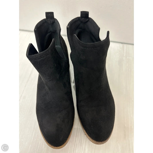 Boots Ankle Heels By Journee In Black, Size: 9