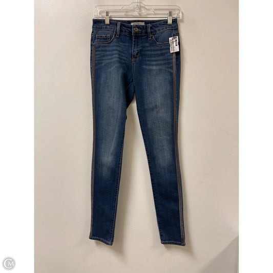 Jeans Skinny By Jessica Simpson In Blue Denim, Size: 4