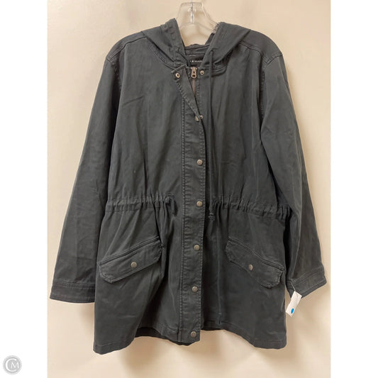 Jacket Utility By Lucky Brand In Grey, Size: Xl