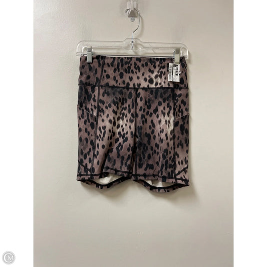 Shorts By Fabletics In Animal Print, Size: S