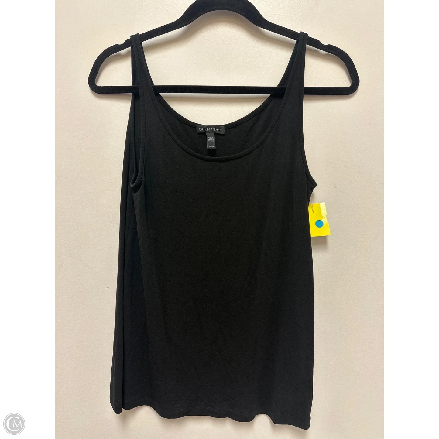 Tank Top By Eileen Fisher In Black, Size: M