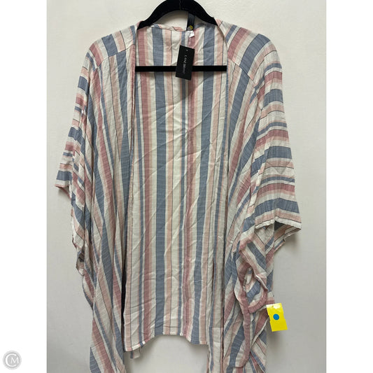 Kimono By Lane Bryant In Blue & Pink, Size: Osfm