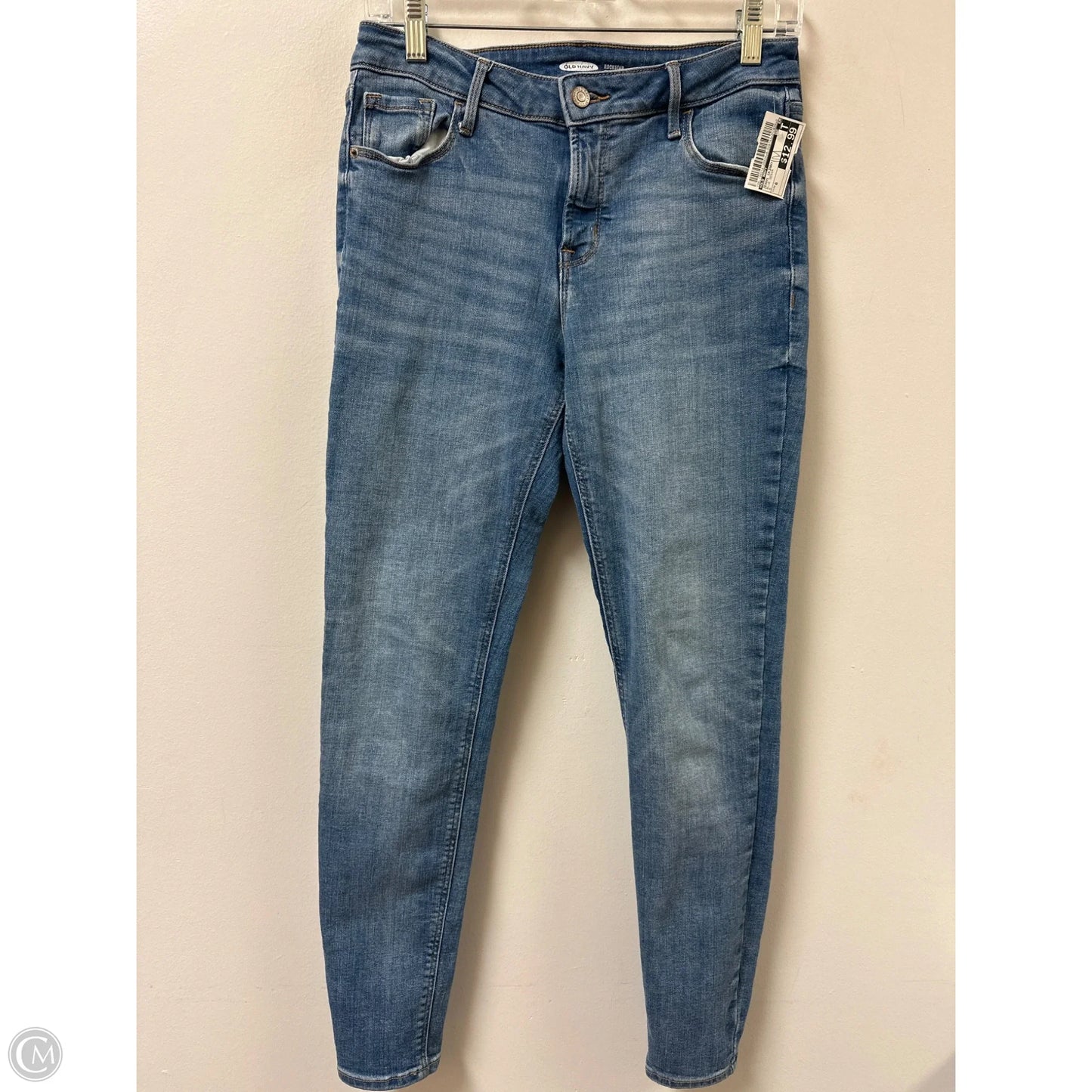 Jeans Skinny By Old Navy In Blue Denim, Size: 6