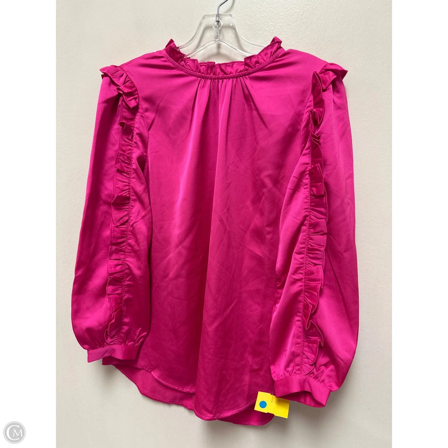 Top Long Sleeve By J. Crew In Pink, Size: S