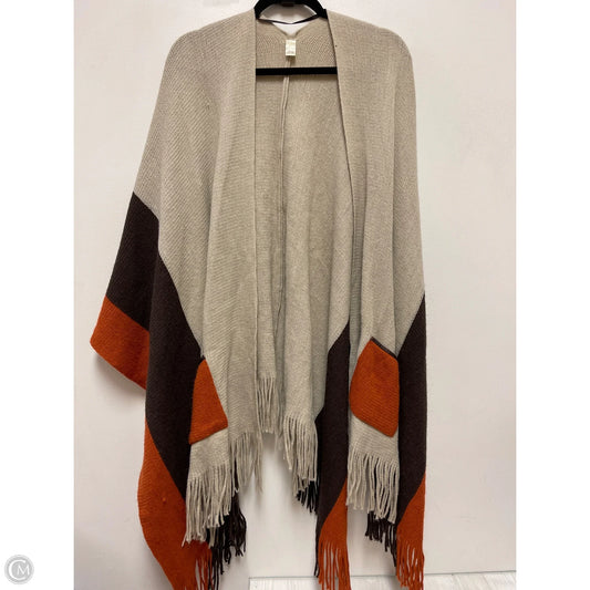 Cardigan By Cato In Brown & Orange, Size: Osfm