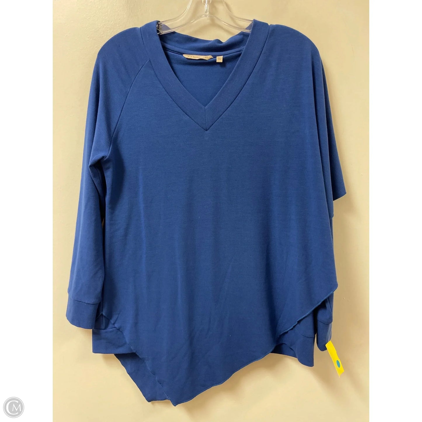 Top Long Sleeve By Soft Surroundings In Blue, Size: S