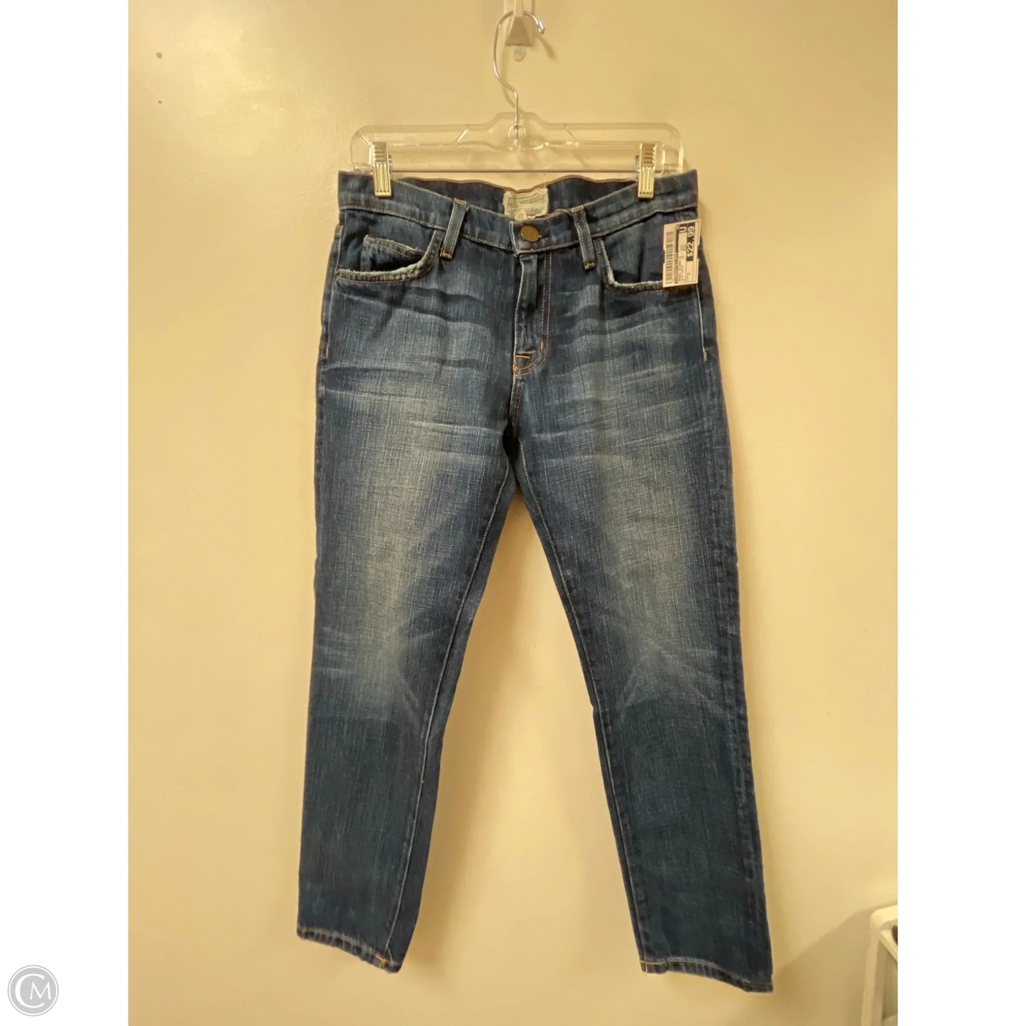 Jeans Skinny By Current/elliott In Blue Denim, Size: 2