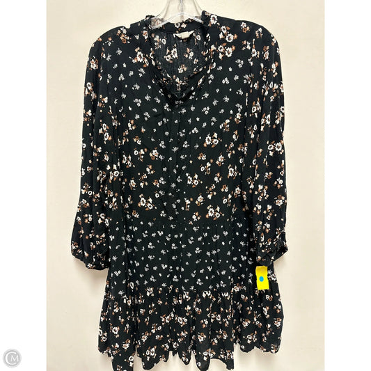 Top Long Sleeve By Cato In Floral Print, Size: 1x
