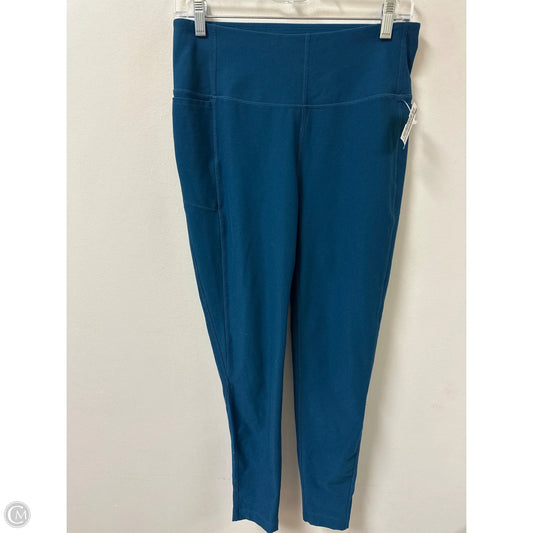 Athletic Leggings By Mondetta In Blue, Size: M