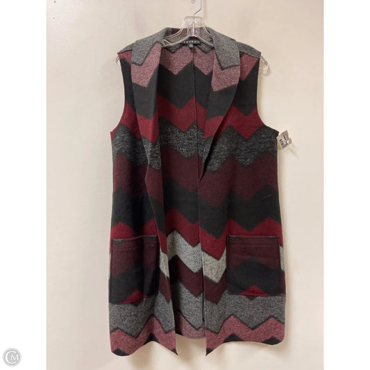 Cardigan By Tribal In Black & Red, Size: S