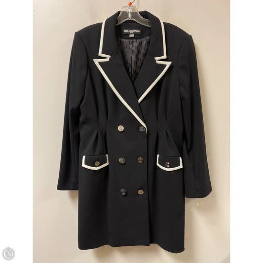 Dress Designer By Karl Lagerfeld In Black, Size: 1x
