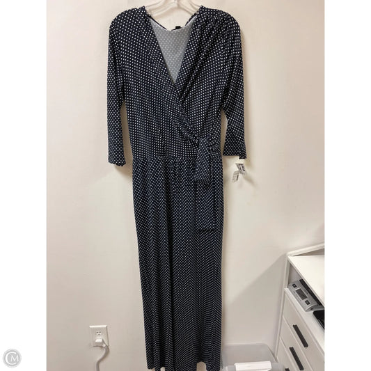 Jumpsuit By Roz And Ali In Polkadot Pattern, Size: L