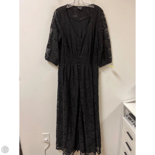 Dress Casual Maxi By City Chic In Black, Size: 1x