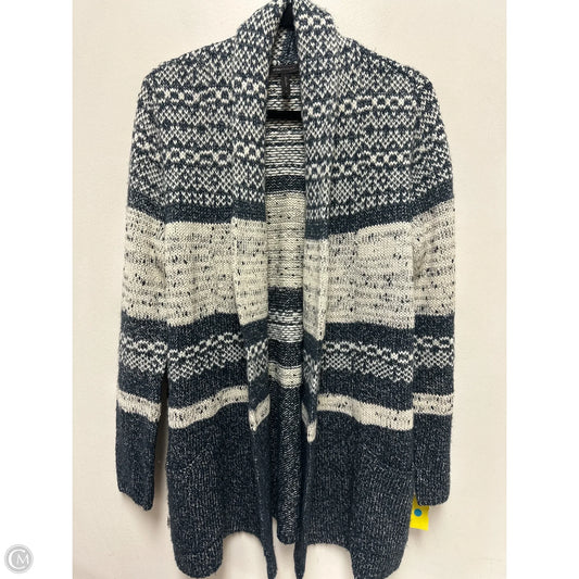 Cardigan By Bcbgmaxazria In Blue & White, Size: M