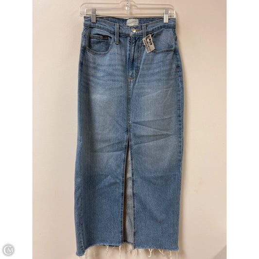 Dress Casual Maxi By Universal Thread In Blue Denim, Size: 4