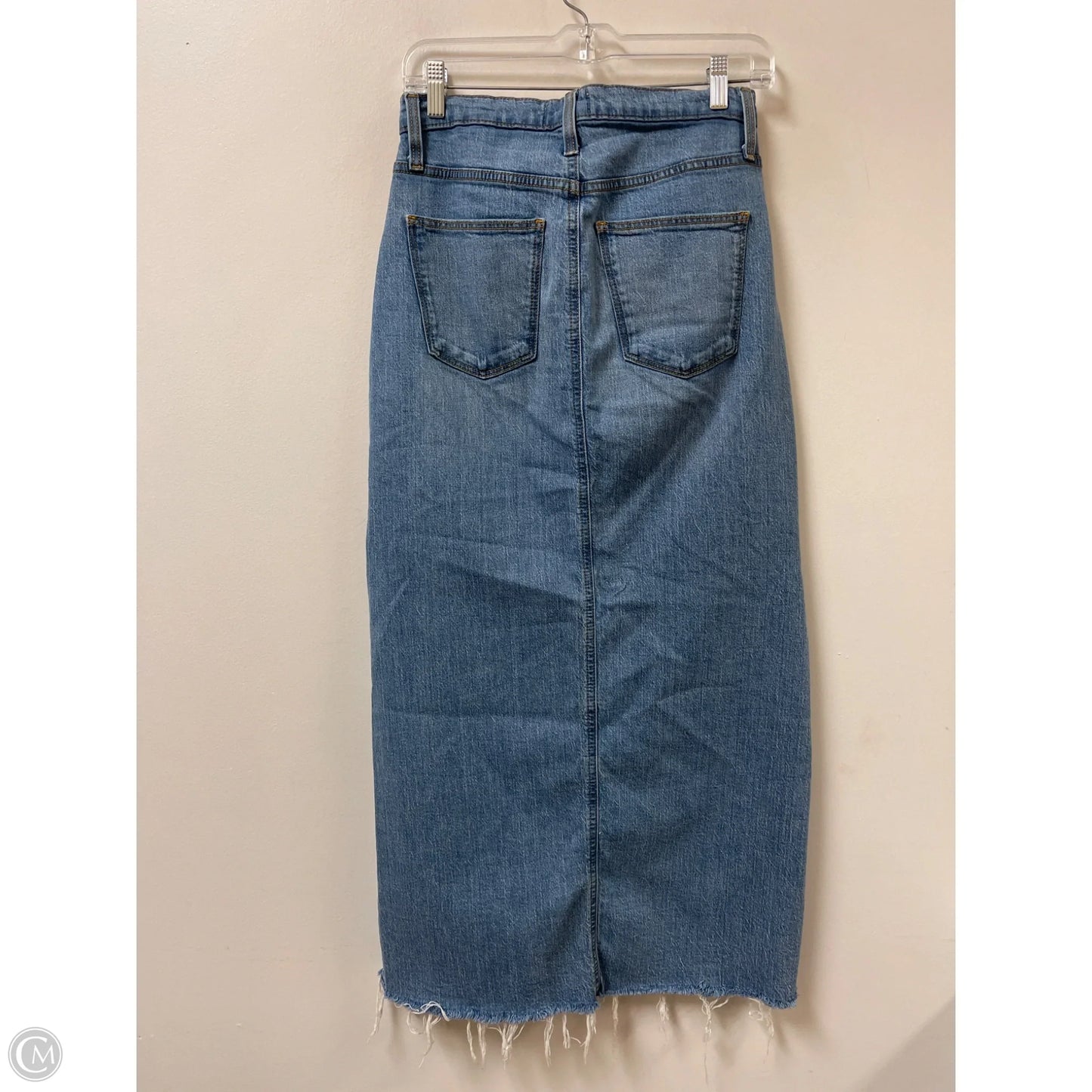 Dress Casual Maxi By Universal Thread In Blue Denim, Size: 4