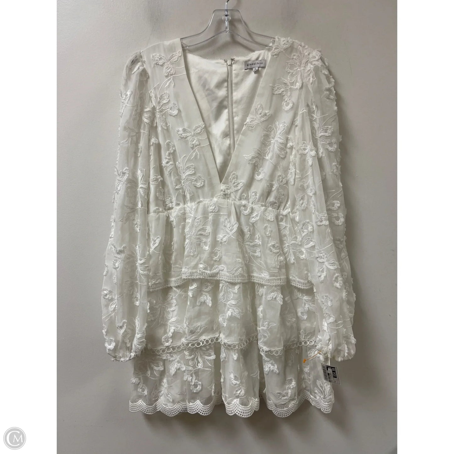 Dress Casual Midi By Gianni Bini In White, Size: M