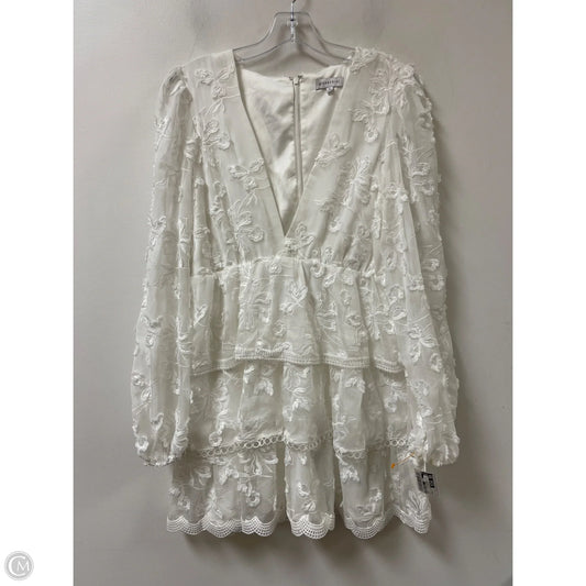 Dress Casual Midi By Gianni Bini In White, Size: M
