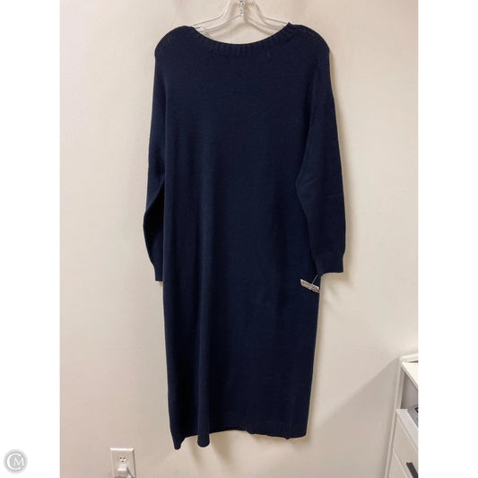 Dress Casual Maxi By Clothes Mentor In Navy, Size: S