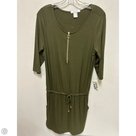 Dress Casual Midi By Venus In Green, Size: Xs