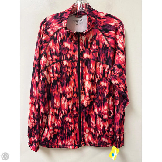 Athletic Jacket By Exertek In Multi-colored, Size: 2x