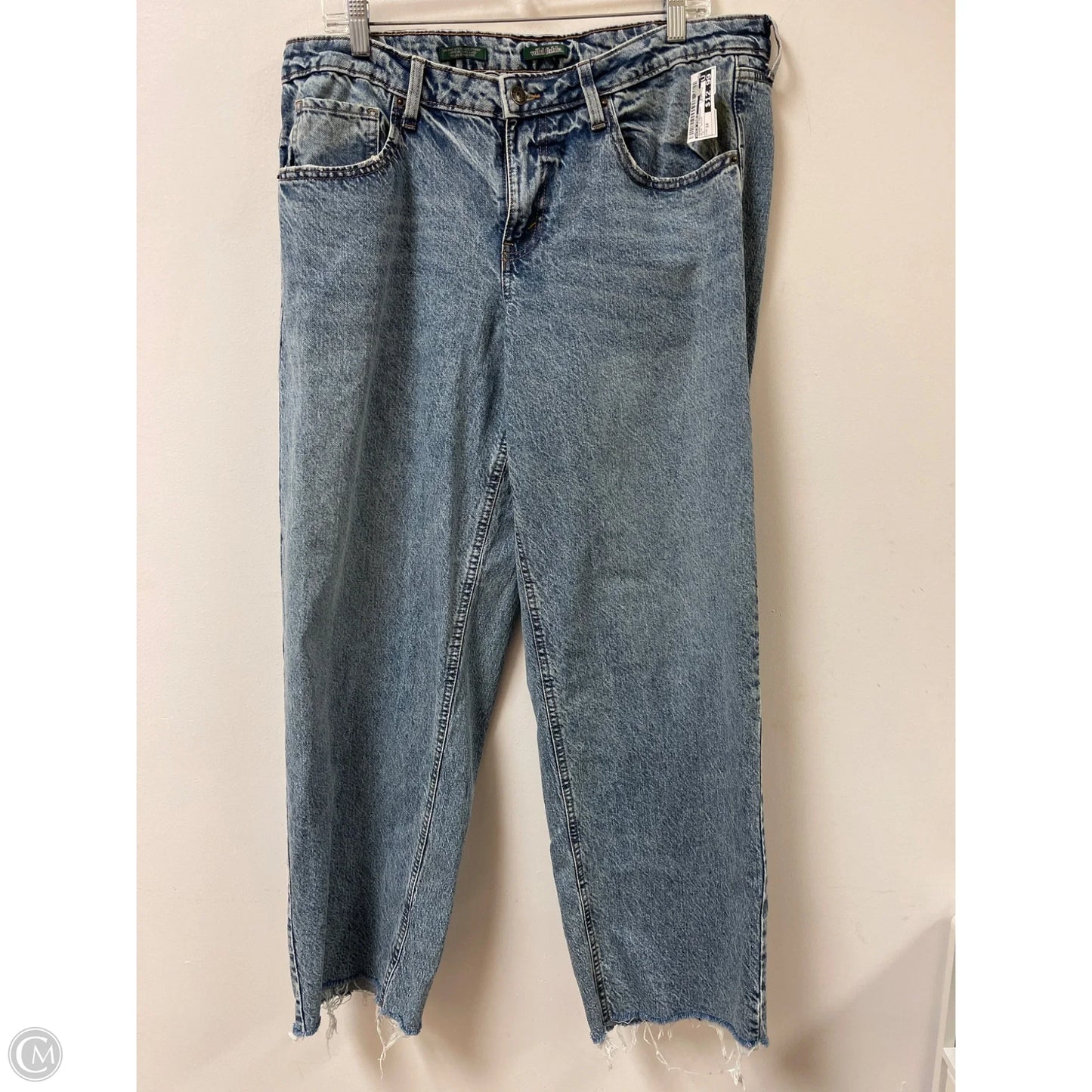 Jeans Straight By Wild Fable In Blue Denim, Size: 12