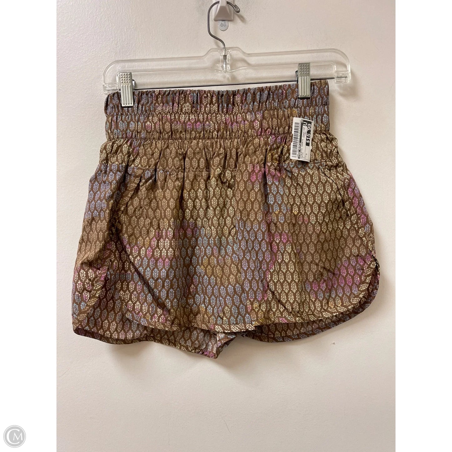 Athletic Shorts By Free People In Brown, Size: S