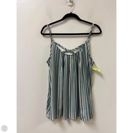 Top Sleeveless By Torrid In Multi-colored, Size: 1x