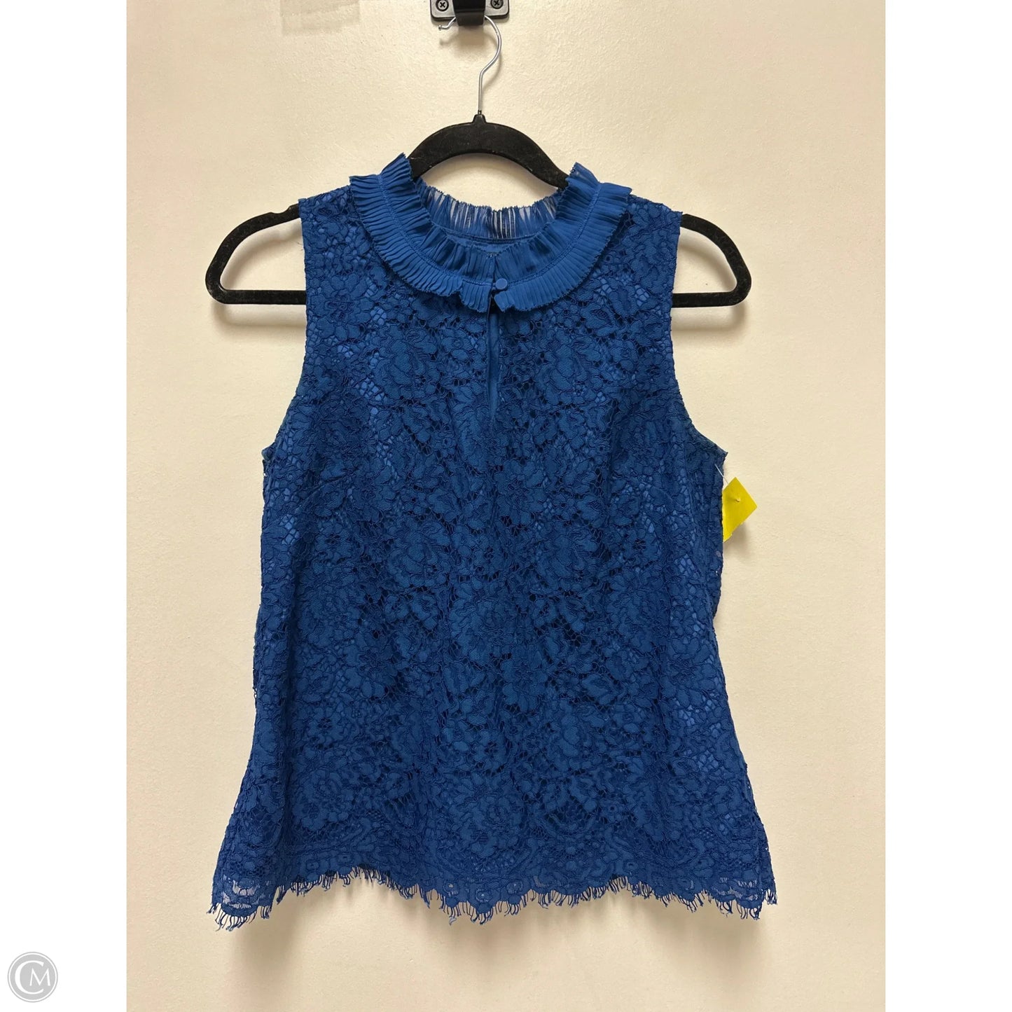 Top Sleeveless By J. Crew In Blue, Size: S