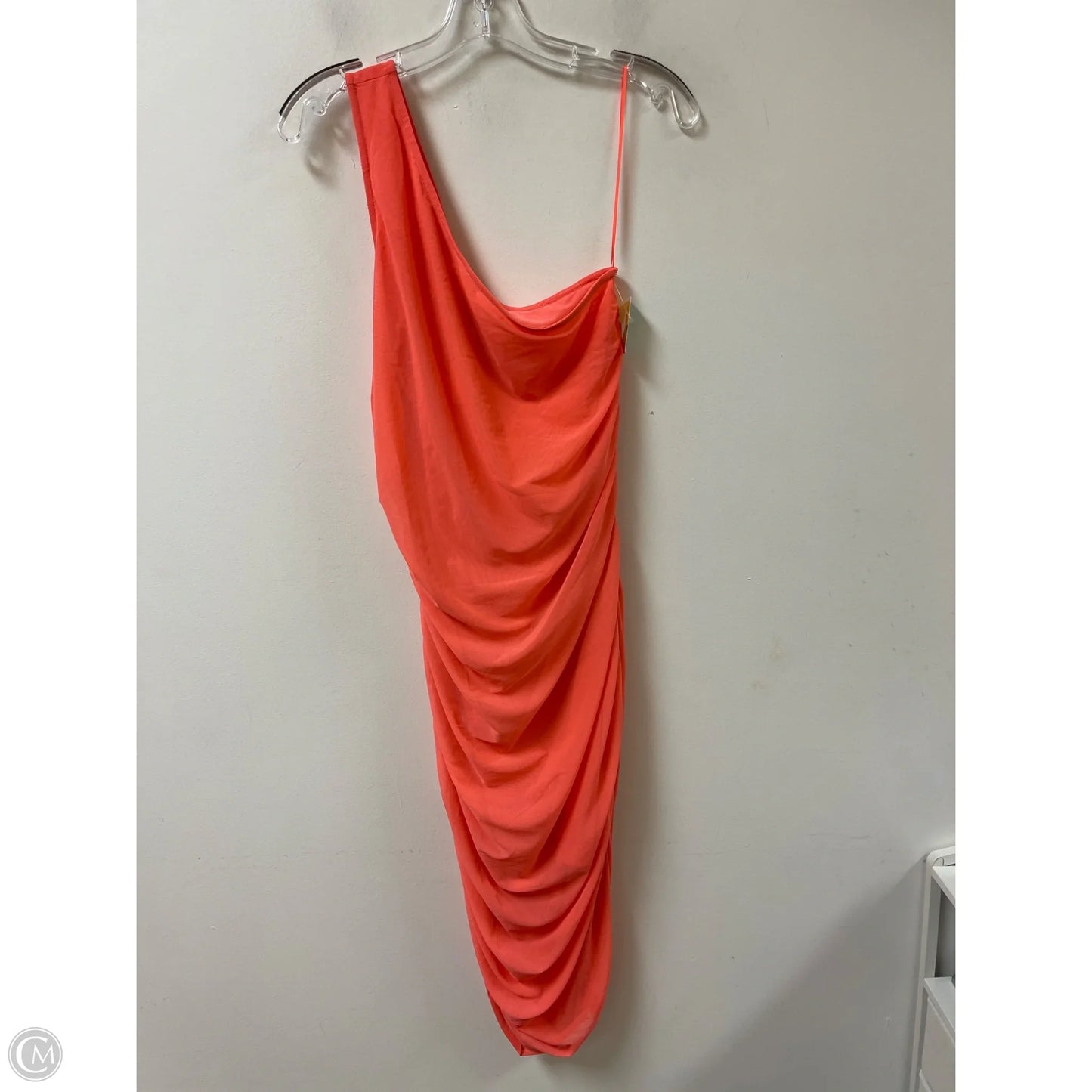 Dress Casual Midi By Anthropologie In Orange, Size: L