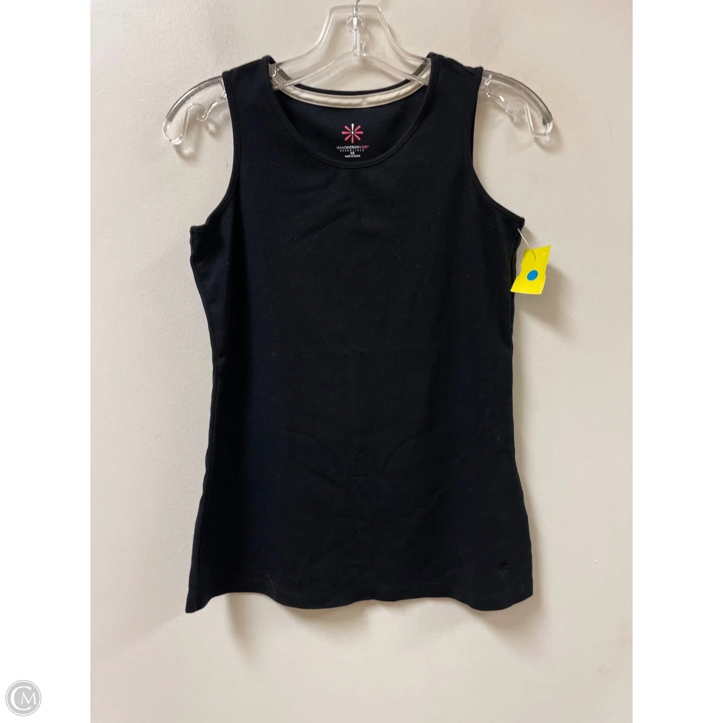 Top Sleeveless By Isaac Mizrahi Live Qvc In Black, Size: Xs