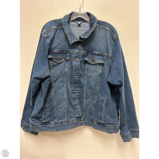 Jacket Denim By Sonoma In Blue Denim, Size: 3x