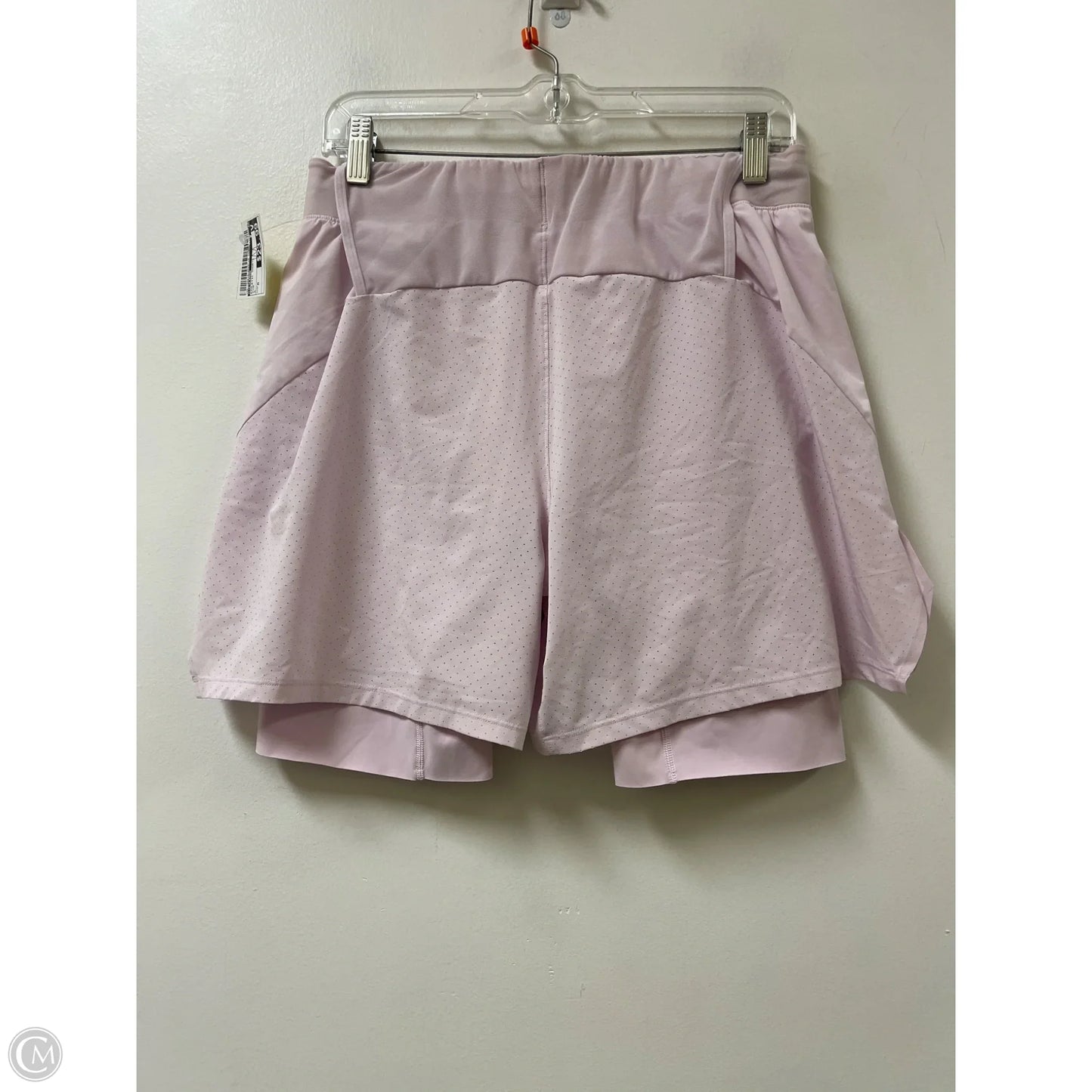 Athletic Shorts By Lululemon In Pink, Size: M