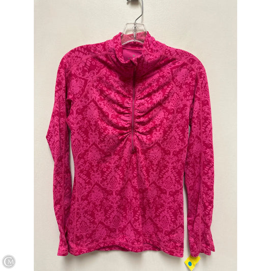 Athletic Jacket By Athleta In Pink, Size: S