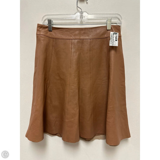 Skirt Midi By White House Black Market In Brown, Size: 8